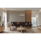 Pakabinamas šviestuvas Reina LED 40W 3000, 4000, 6000K Aukso (PND-21692-M-GD)