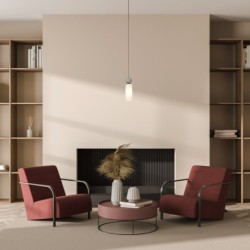 Pakabinamas šviestuvas Santos xG9 Matinė Juoda (PND-95331-1-BK)