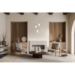 Pakabinamas šviestuvas Santos xG9 Žalvario (PND-95331-3-BRSS)