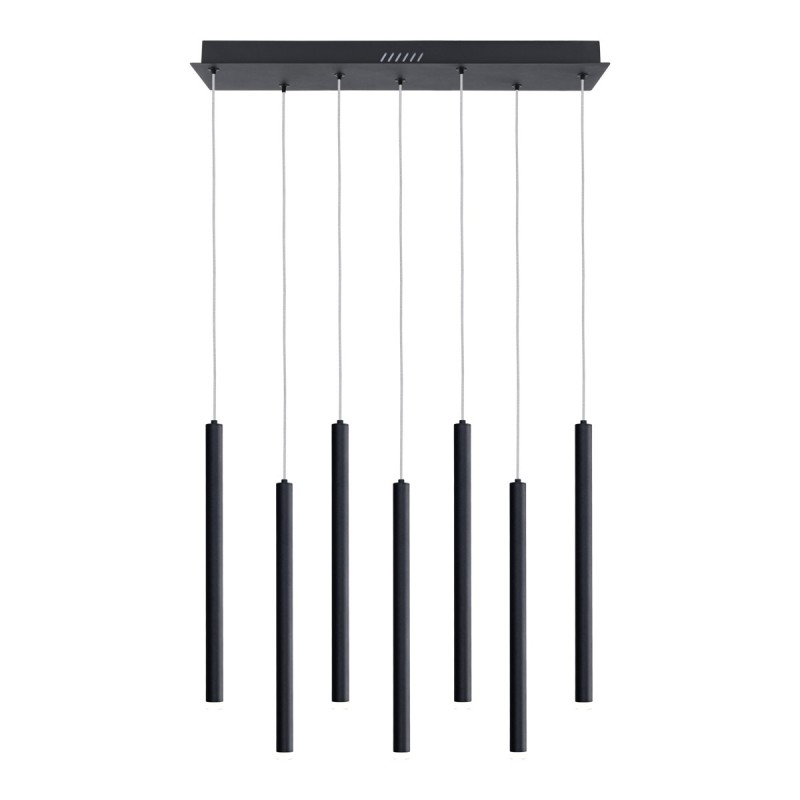 Pakabinamas šviestuvas Valdes LED 35W 3000, 4000, 6000K Juoda (PND-22302-7-BK)