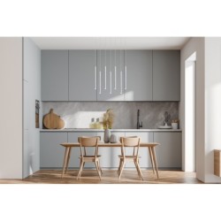 Pakabinamas šviestuvas Valdes LED 35W 3000, 4000, 6000K Balta (PND-22302-7-WH)