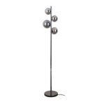 Toršeras Canello 4xG9 Perlinė Juoda (FL-406007-4-BCR)