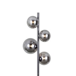Toršeras Canello 4xG9 Perlinė Juoda (FL-406007-4-BCR)