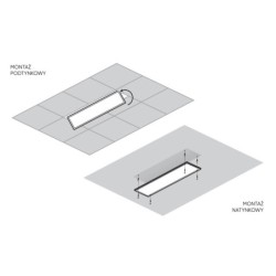 Universalaus montavimo LED panelė PRIME 2in1 30W 4000K 3600lm 120x30 Neutrali balta