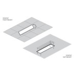Universalaus montavimo LED panelė PRIME 2in1 30W 4000K 3600lm 120x30 Neutrali balta