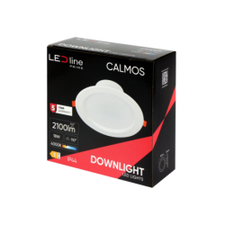 Įmontuojama LED panelė CALMOS 18W 4000K 2100lm IP44 Neutrali balta