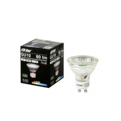 LED lemputė GU10 1W 4000K 80lm 220-260V Neutrali balta