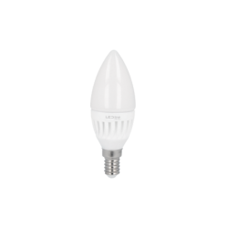 PRITEMDOMA LED lemputė E14 9W 4000K 1170lm 170-250V C37 Neutrali balta