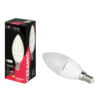 PRITEMDOMA LED lemputė E14 9W 4000K 1170lm 170-250V C37 Neutrali balta