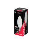 PRITEMDOMA LED lemputė E14 9W 4000K 1170lm 170-250V C37 Neutrali balta
