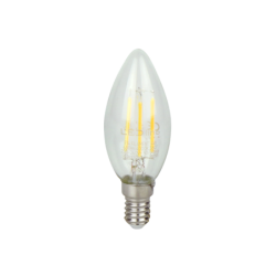 LED lemputė E14 4W 4000K 480lm 220-240V FILAMENT C35 CANDLE Neutrali balta