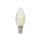 LED lemputė E14 4W 4000K 480lm 220-240V FILAMENT C35 CANDLE Neutrali balta