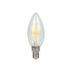 LED lemputė E14 6W 2700K 720lm 220-240V FILAMENT C35 CANDLE Šilta balta