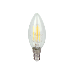 LED lemputė E14 6W 4000K 720lm 220-240V FILAMENT C35 CANDLE Neutrali balta
