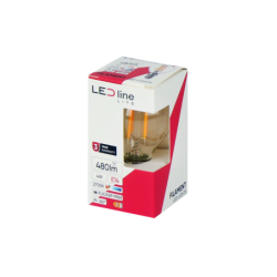 LED lemputė E14 4W 2700K 480lm 220-240V FILAMENT G45 GLOBE Šilta balta