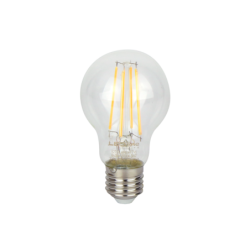 LED lemputė E27 7W 2700K 840lm 220-240V FILAMENT A60 GLOBE Šilta balta
