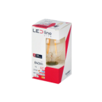 LED lemputė E27 7W 2700K 840lm 220-240V FILAMENT A60 GLOBE Šilta balta