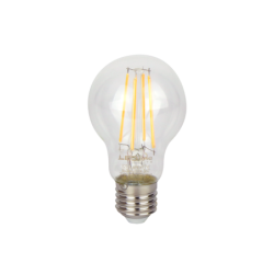 LED lemputė E27 7W 4000K 840lm 220-240V FILAMENT A60 GLOBE Neutrali balta
