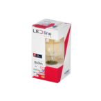 LED lemputė E27 7W 4000K 840lm 220-240V FILAMENT A60 GLOBE Neutrali balta
