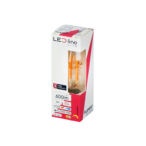 PRITEMDOMA LED lemputė E14 5W 2700K 600lm 220-240V FILAMENT C35 CANDLE Šilta balta