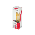 PRITEMDOMA LED lemputė E14 5W 4000K 600lm 220-240V FILAMENT C35 CANDLE Neutrali balta