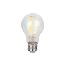 PRITEMDOMA LED lemputė E27 7W 4000K 840lm 220-240V FILAMENT A60 GLOBE Neutrali balta