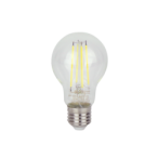 LED lemputė E27 4W 4000K 840lm 220-240V FILAMENT A60 GLOBE Neutrali balta
