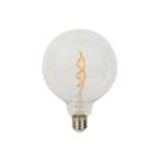 PRITEMDOMA LED lemputė E27 4W 1800K 230lm 220-240V FILAMENT G125 GLOBE RETRO VINTAGE