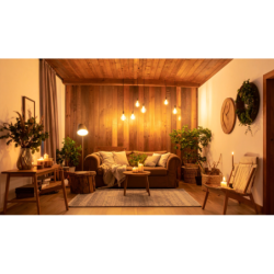PRITEMDOMA LED lemputė E27 4W 1800K 230lm 220-240V FILAMENT G125 GLOBE RETRO VINTAGE