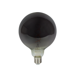 PRITEMDOMA LED lemputė E27 4W 1800K 150lm 220-240V FILAMENT G125 GLOBE RETRO VINTAGE GRAPHITe