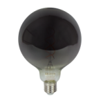PRITEMDOMA LED lemputė E27 4W 1800K 150lm 220-240V FILAMENT G125 GLOBE RETRO VINTAGE GRAPHITe