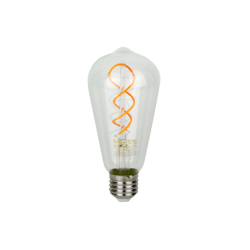 PRITEMDOMA LED lemputė E27 4W 1800K 230lm 220-240V FILAMENT ST64 RETRO VINTAGE