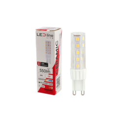 LED lemputė G9 6W 4000K 550lm 220-240V Neutrali balta