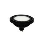 LED lemputė ES111 9W 4000K 850lm 175-265V JUODAS Neutrali balta