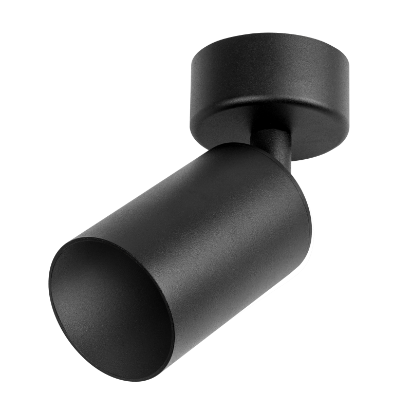 LED lubinis šviestuvas PIPE 1xGU10 JUODAS