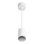 LED pakabinamas šviestuvas PIPE 1xGU10 BALTAS