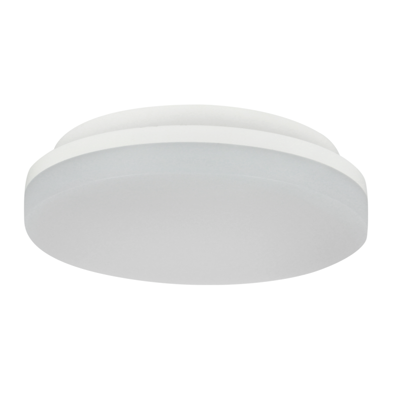 LED lubinis šviestuvas PRIME ACTON 18W 1900lm 3000K IP54 apvalus motion sensor Šilta balta