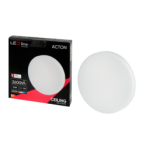 LED lubinis šviestuvas PRIME ACTON 24W 2600lm 4000K IP54 apvalus Neutrali balta