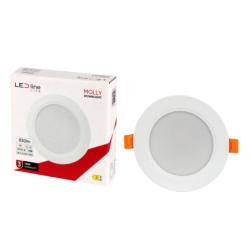 Įmontuojama LED panelė MOLLY 9W 830lm 3000K apvali Šilta balta