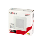 Įmontuojama LED panelė MOLLY 5W 500lm 4000K kvadratinė Neutrali balta