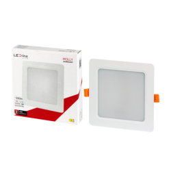 Įmontuojama LED panelė MOLLY 12W 1250lm 4000K kvadratinė Neutrali balta