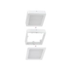 Įmontuojama LED panelė MOLLY 12W 1250lm 4000K kvadratinė Neutrali balta