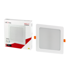 Įmontuojama LED panelė MOLLY 18W 1900lm 4000K kvadratinė Neutrali balta