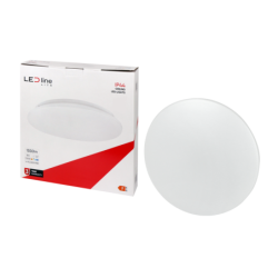LED lubinis šviestuvas PLAFON 18W 3000K 1450lm IP44 Šilta balta