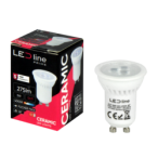 LED lemputė GU11 3W 4000K 330lm 170-250V 38° Neutrali balta