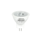 LED lemputė MR11 3W 4000K 330lm 10-14V AC/DC 38° Neutrali balta