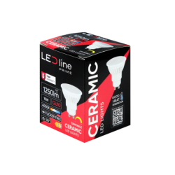 PRITEMDOMA LED lemputė GU10 10W 4000K 1250lm 170-250V Neutrali balta