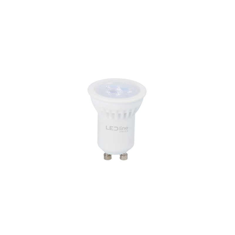 LED line PRIME LED lemputė GU11 3W 6500K 330lm 170-250V 38° Šalta balta