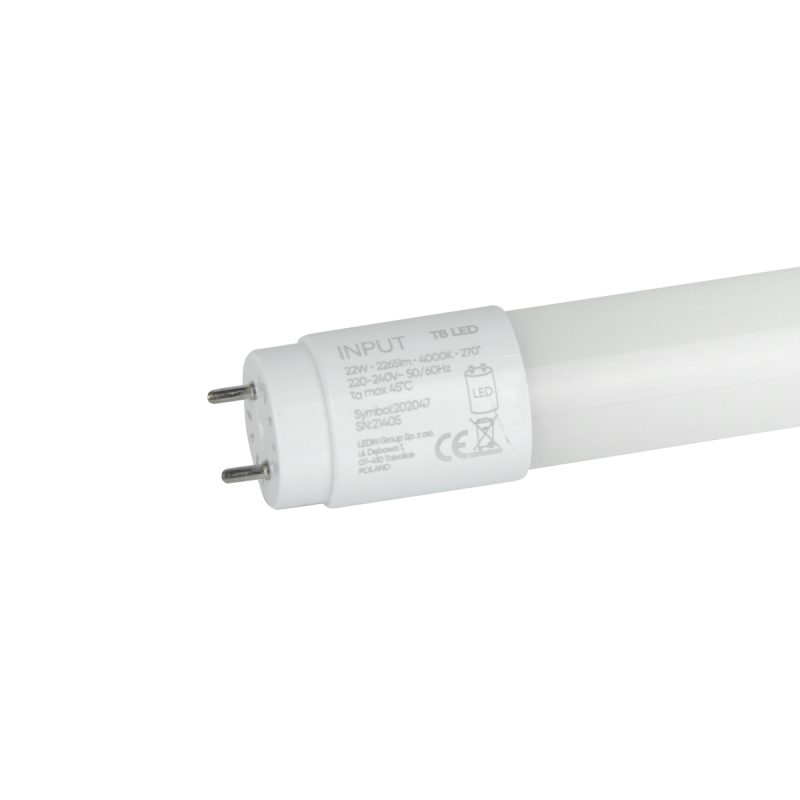 LED line LITE LED lempa T8 22W 4000K 2265lm 220-240V 150cm Neutrali balta