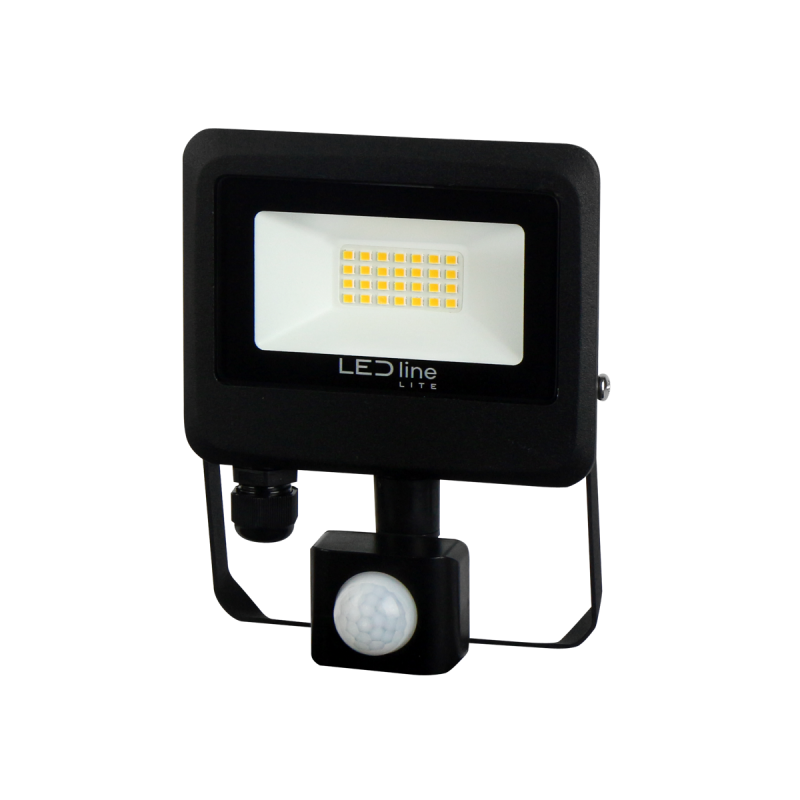 LED line LITE Prožektorius PHOTON 20W 4000K 2000lm judesio su sensoriumi Neutrali balta